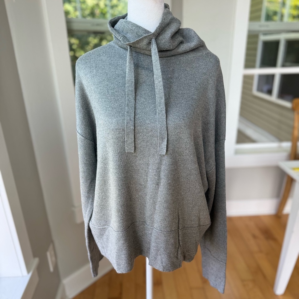 Universal Thread Gray Funnelneck Oversized Relaxe… - image 2